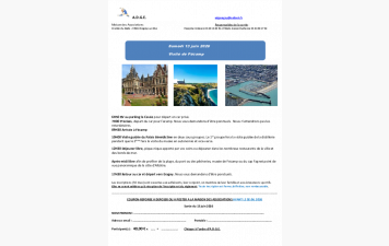 Sortie annuelle FECAMP