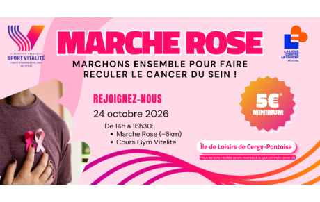 OCTOBRE ROSE - Marche rose